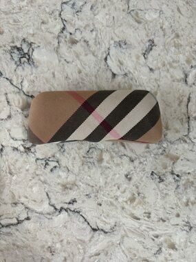 Burberry | Accessories | Burberry Beige Plaid Hard Shell  display picture 2